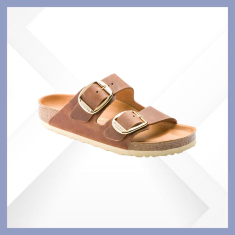 Birkenstock donna BIG BUCKLE cognac