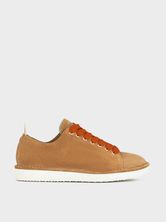 SCARPA ALLACCIATA P01 UOMO IN SUEDE BISCOTTO-ARANCIO BRUCIATO