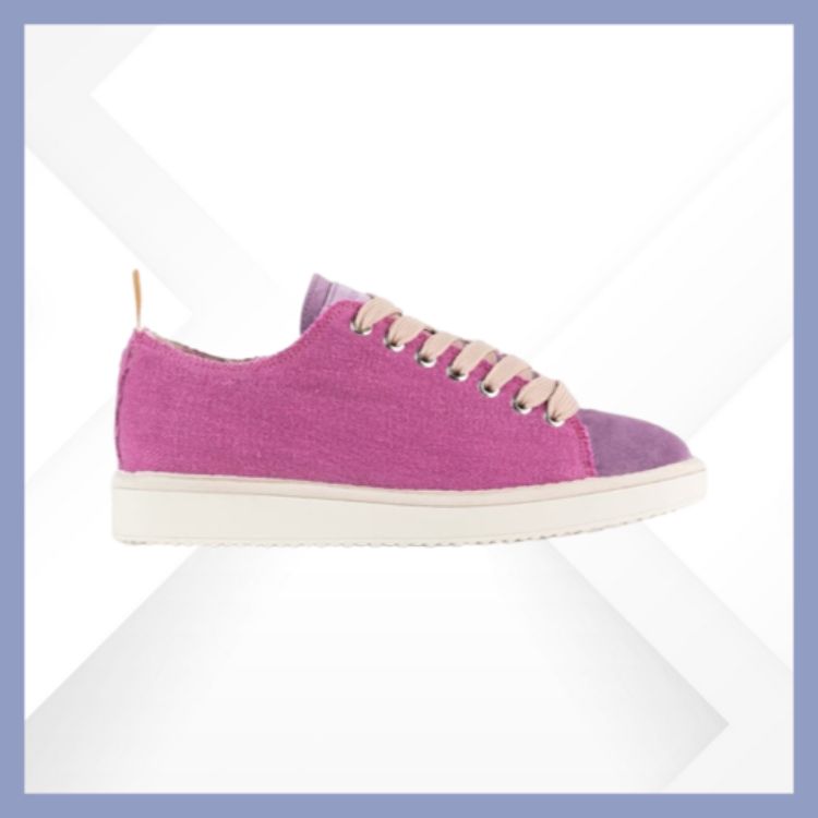 Scarpa PANCHIC donna in lino rosa