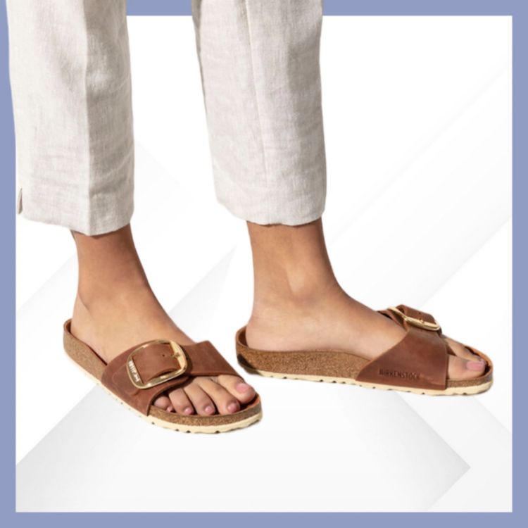 Immagine di Birkenstock Madrid Big Buckle cognac