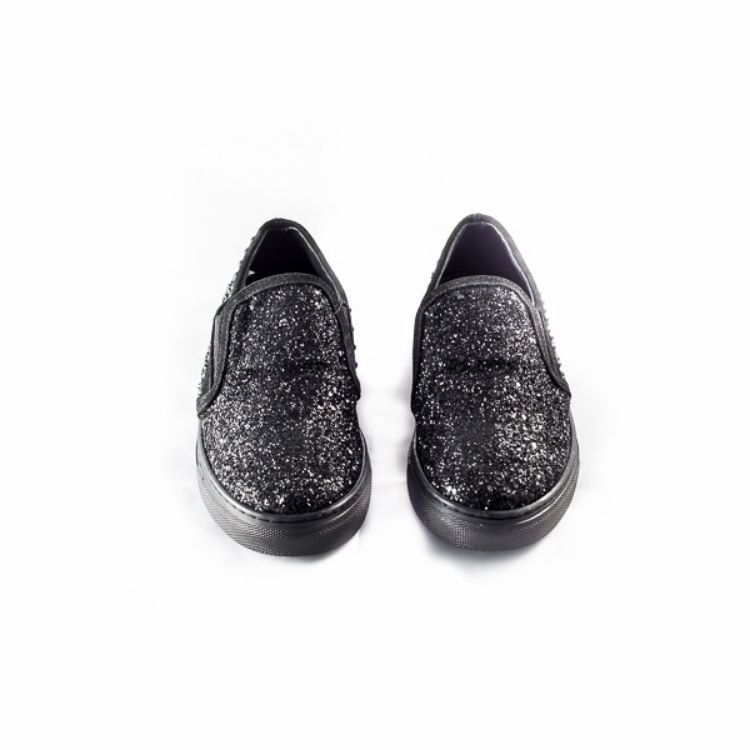 Immagine di Slip on nera Geneve glitter