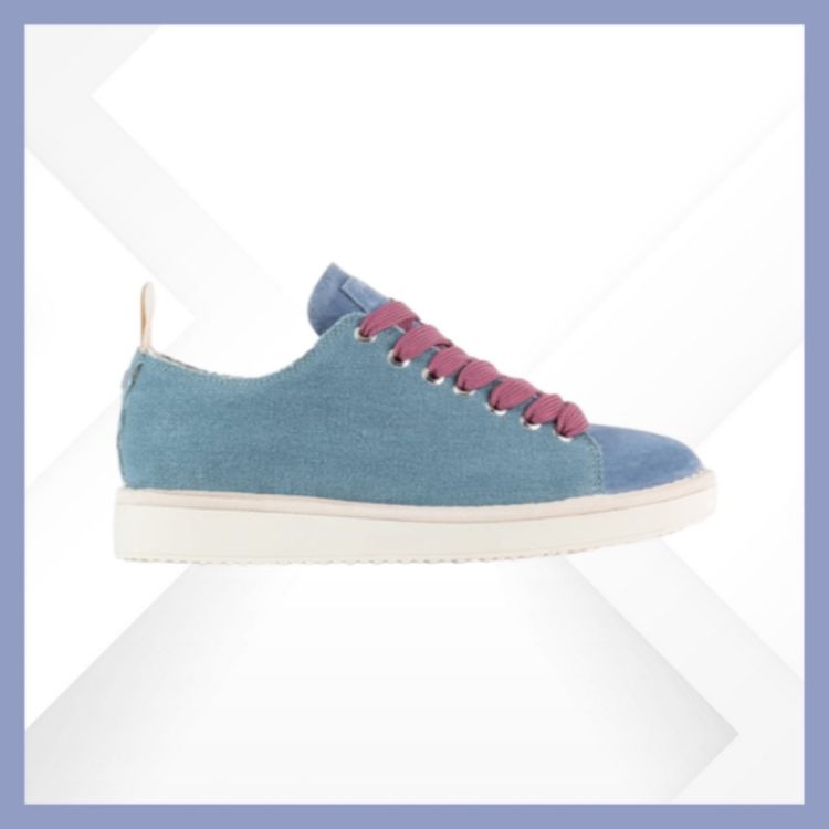 Immagine di Scarpa PANCHIC donna in lino blu