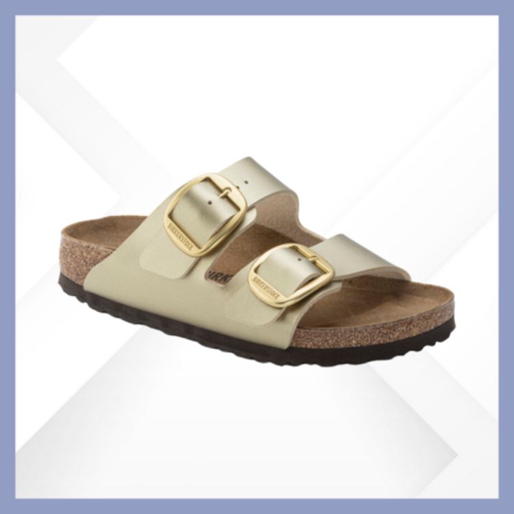 Birkenstock Arizona Big Buckle Gold