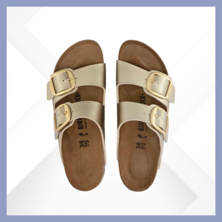 Birkenstock Arizona Big Buckle Gold