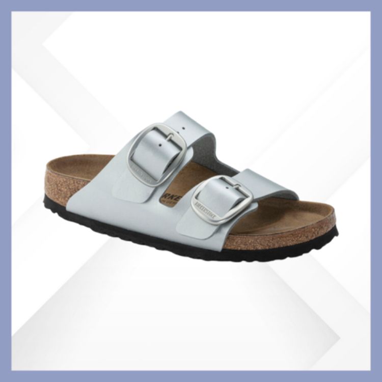 Birkenstock Arizona Big Buckle Silver