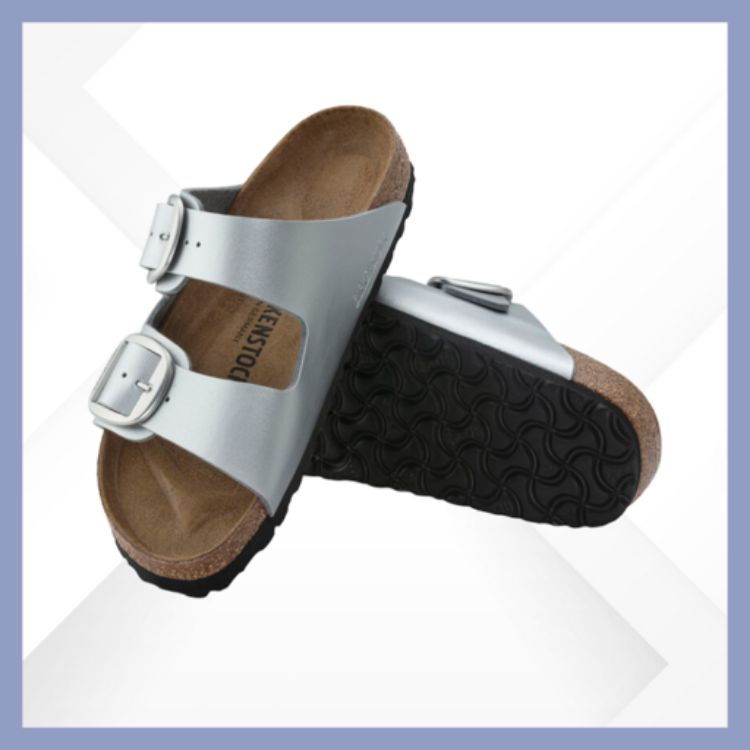 Birkenstock Arizona Big Buckle Silver