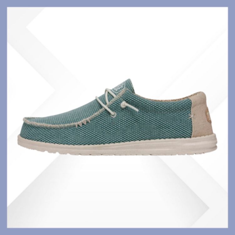 Immagine di Scarpa HEYDUDE unisex wally braided aqua