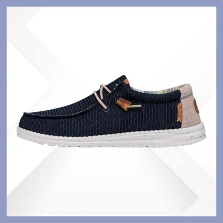 Immagine di Scarpa HEYDUDE uomo wally stretch blue