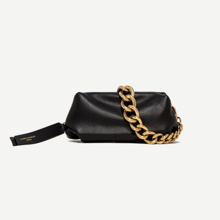 Immagine di Gianni Chiarini Colette pochette in pelle nera