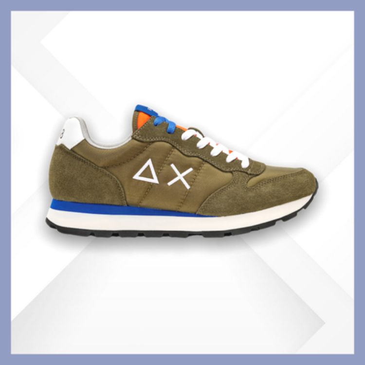 Immagine di SUN68 SNEAKER UOMO TOM SOLID NYLON MILITARE