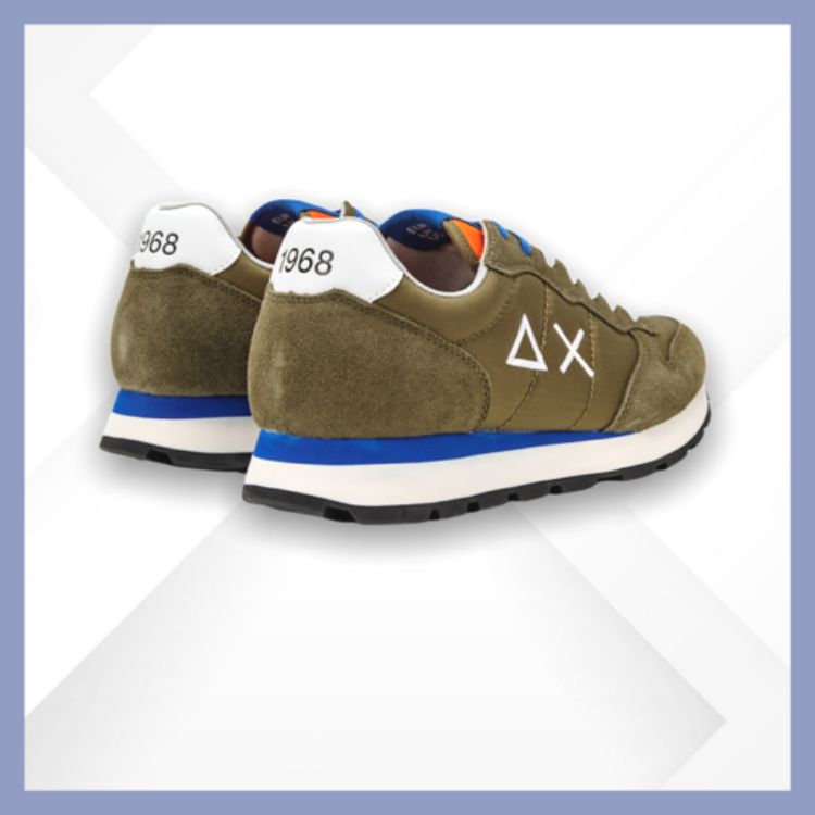 Immagine di SUN68 SNEAKER UOMO TOM SOLID NYLON MILITARE