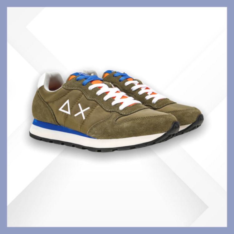 Immagine di SUN68 SNEAKER UOMO TOM SOLID NYLON MILITARE