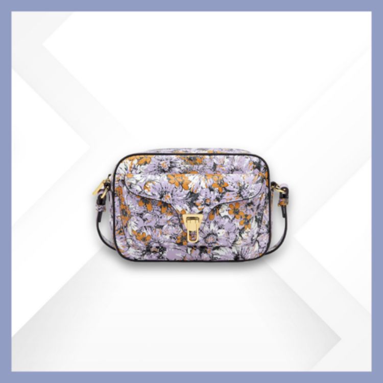 Immagine di Coccinelle borsa BEAT flower print lavender