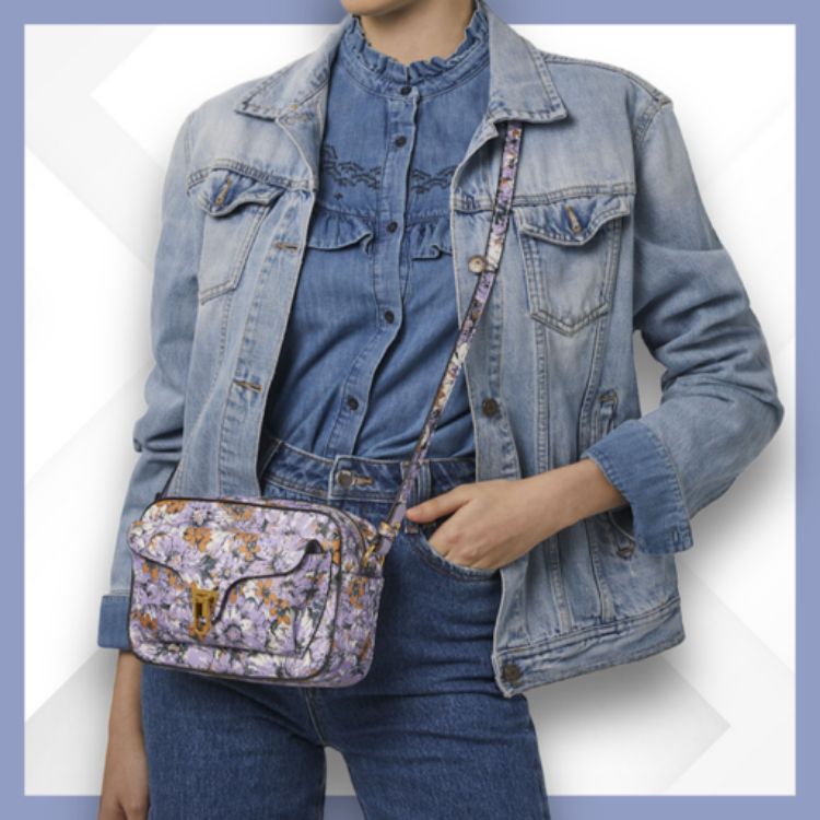 Immagine di Coccinelle borsa BEAT flower print lavender