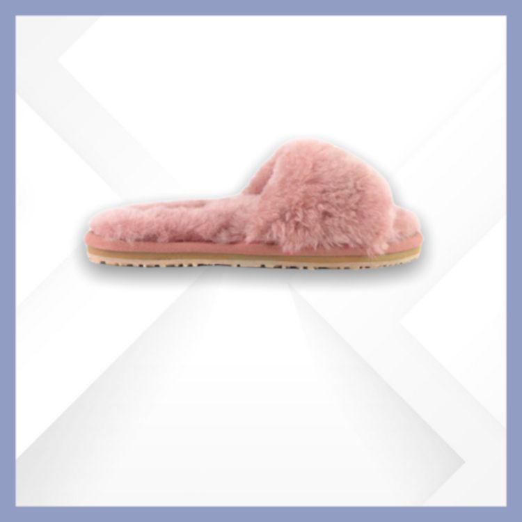 Immagine di Mou sheepskin slide slipper rosa