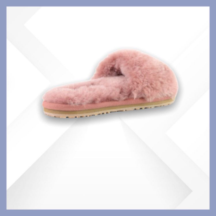 Immagine di Mou sheepskin slide slipper rosa