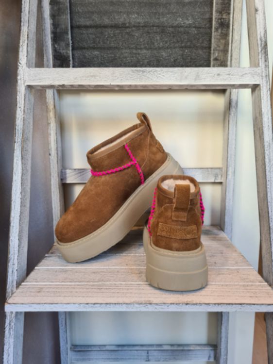 Immagine di ColorsOfCalifornia Stivale suola sneaker Tan