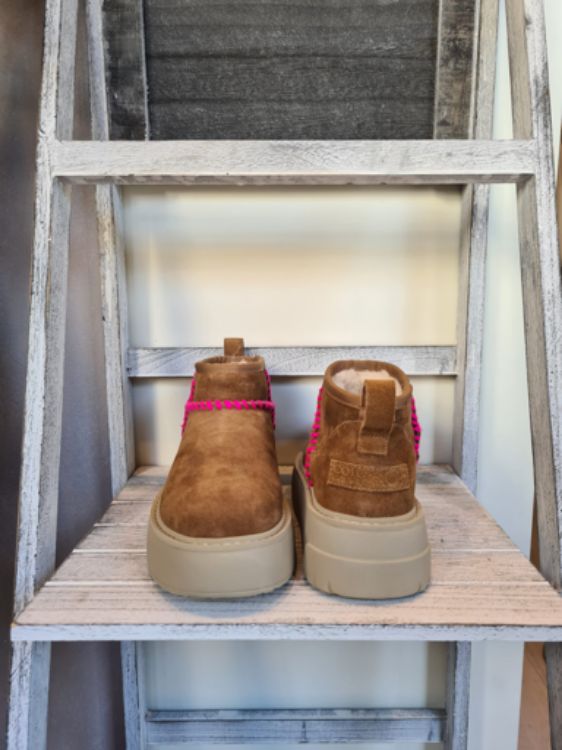 Immagine di ColorsOfCalifornia Stivale suola sneaker Tan