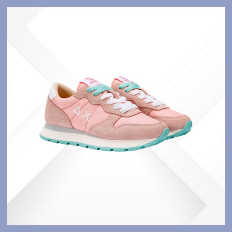 Immagine di SUN68 SNEAKER DONNA ALLY SOLID NYLON ROSA