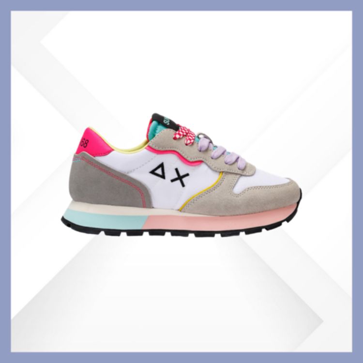 Immagine di SUN68 SNEAKER DONNA ALLY COLOR EXPLOSION BIANCO