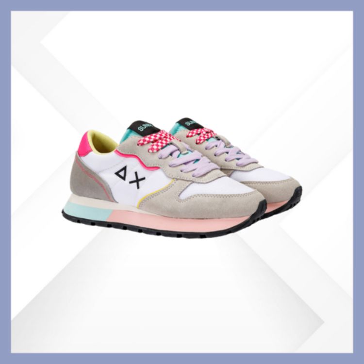 Immagine di SUN68 SNEAKER DONNA ALLY COLOR EXPLOSION BIANCO