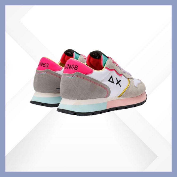 Immagine di SUN68 SNEAKER DONNA ALLY COLOR EXPLOSION BIANCO