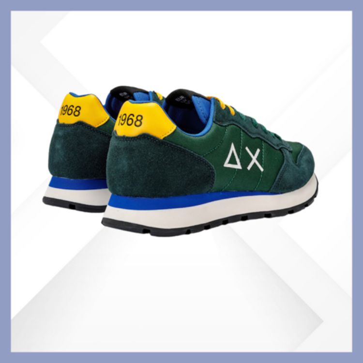 Immagine di SUN68 SNEAKER UOMO TOM SOLID NYLON VERDE SCURO