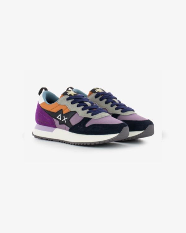 Immagine di SUN68 SNEAKER DONNA STARGIRL MULTICOLOR MALVA/CAROTA