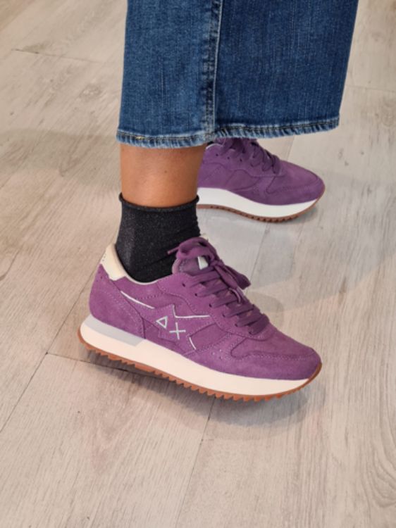 Immagine di SUN68 SNEAKER DONNA STARGIRL SUEDE MALVA