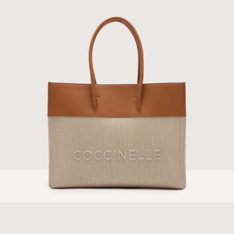 Coccinelle Myrtha Canvas Medium SS2025