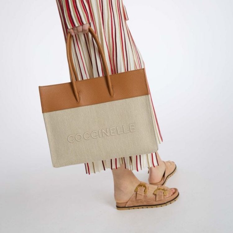 Coccinelle Myrtha Canvas Medium SS2025