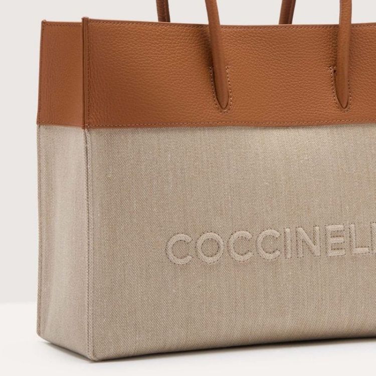 Coccinelle Myrtha Canvas Medium SS2025