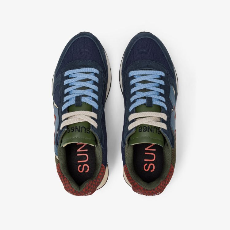 Immagine di Sneaker Jaki Winter in nylon e suede navy blue